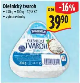 Albert Olešnický tvaroh nabídka
