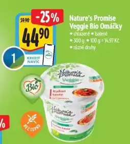 Albert Nature’s Promise Veggie Bio Omáčky nabídka