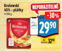 Albert Krolewski 45% plátky nabídka