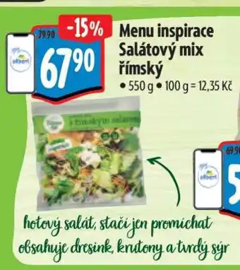 Albert Menu inspirace Salátový mix římský nabídka