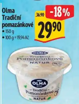 Albert Olma Tradiční pomazánkové nabídka