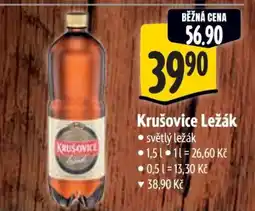 Albert Krušovice ležák nabídka