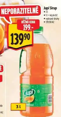 Albert Jupí sirup nabídka