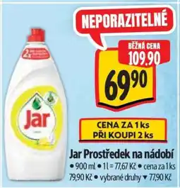 Albert Jar prostředek na nádobí nabídka