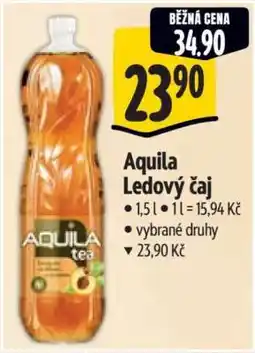 Albert Aquila ledový čaj nabídka