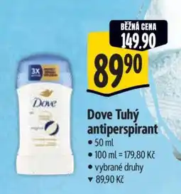 Albert Dove Tuhý antiperspirant nabídka