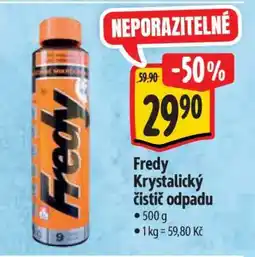 Albert Fredy krystalický čistič odpadů nabídka