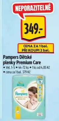 Albert Pampers Dětské plenky Premium Care nabídka