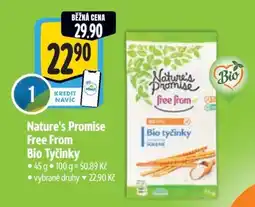 Albert Nature’s Promise Free from Bio Tyčinky nabídka
