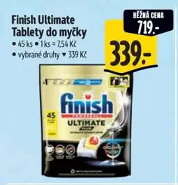 Albert Finish Ultimate Tablety do myčky nabídka