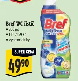 Albert BREF WC čistič nabídka