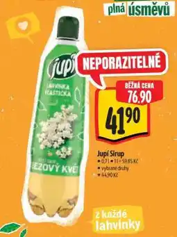 Albert Jupí sirup nabídka
