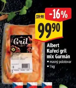 Albert Albert Kuřecí GRIL MIX Gurmán nabídka