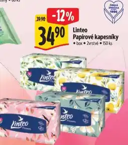 Albert Linteo papírové kapesníky nabídka