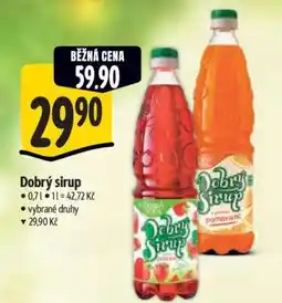 Albert Dobrý Sirup nabídka