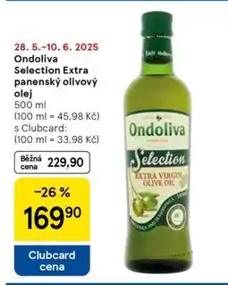 Tesco Ondoliva Selection extra panenský olivový olej nabídka
