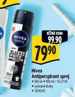 Albert Nivea antiperspirant sprej nabídka