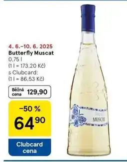 Tesco Butterfly Muscat nabídka