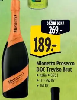 Albert Mionetto Prosecco DOC Treviso brut nabídka