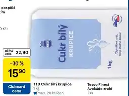 Tesco TTD Cukr bílý krupice nabídka
