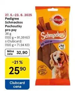 Tesco Pedigree Schmackos Pochoutky pro psy nabídka