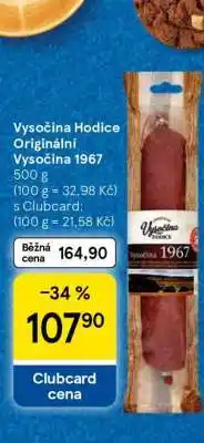 Tesco Vysočina Hodice Originální vysočina 1967 nabídka
