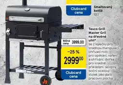 Tesco Grill Master Gril na dřevěné uhlí
