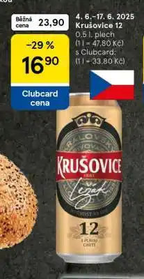 Tesco Krušovice 12 nabídka