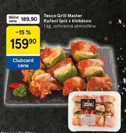 Tesco Tesco Grill Master Kuřecí špíz s klobásou nabídka