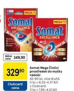 Tesco Somat Mega Čisticí prostředek do myčky nádobí nabídka