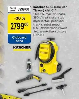 Tesco Kärcher K3 Classic Car Tlakový čistič nabídka