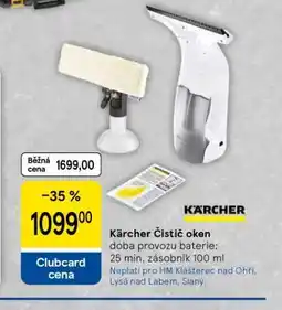 Tesco Kärcher Čistič oken nabídka