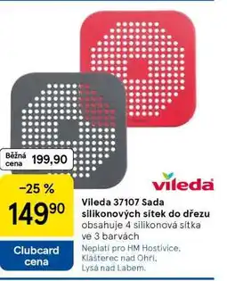 Tesco Vileda 37107 Sada silikonových sítek do dřezu nabídka