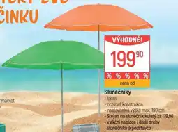 Globus Slunečníky nabídka