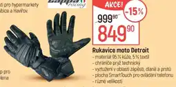 Globus Rukavice moto Detroit nabídka