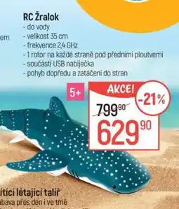 Globus RC Žralok nabídka