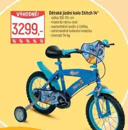Globus Dětské jízdní kolo Stitch 14 nabídka
