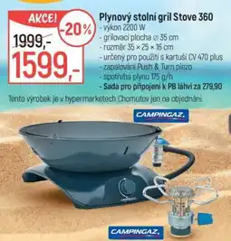 Globus Plynový stolní gril Stove 360 nabídka