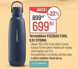 Globus Termoláhev FIZZ&GO COOL 0,9 l STORM nabídka