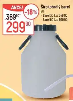 Globus Širokohrdlý barel 20 l nabídka