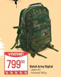 Globus Batoh Army Digital nabídka