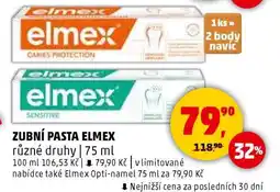 Penny Market ZUBNÍ PASTA ELMEX nabídka