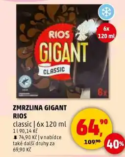 Penny Market ZMRZLINA GIGANT RIOS nabídka
