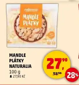 Penny Market MANDLE PLÁTKY NATURALIA nabídka