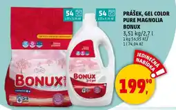 Penny Market PRÁŠEK, GEL COLOR PURE MAGNOLIA BONUX nabídka