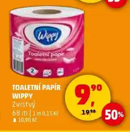 Penny Market TOALETNÍ PAPÍR WIPPY nabídka