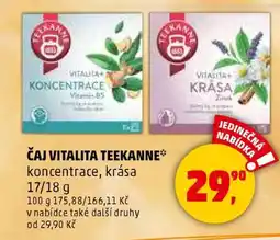 Penny Market Čaj Vitalita Teekanne nabídka