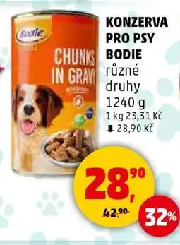 Penny Market KONZERVA PRO PSY BODIE nabídka