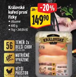 Albert Královské kuřecí prsní řízky nabídka