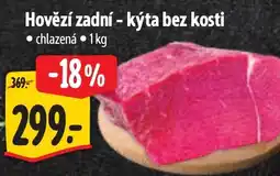 Albert Hovězí zadní - kýta bez kosti nabídka